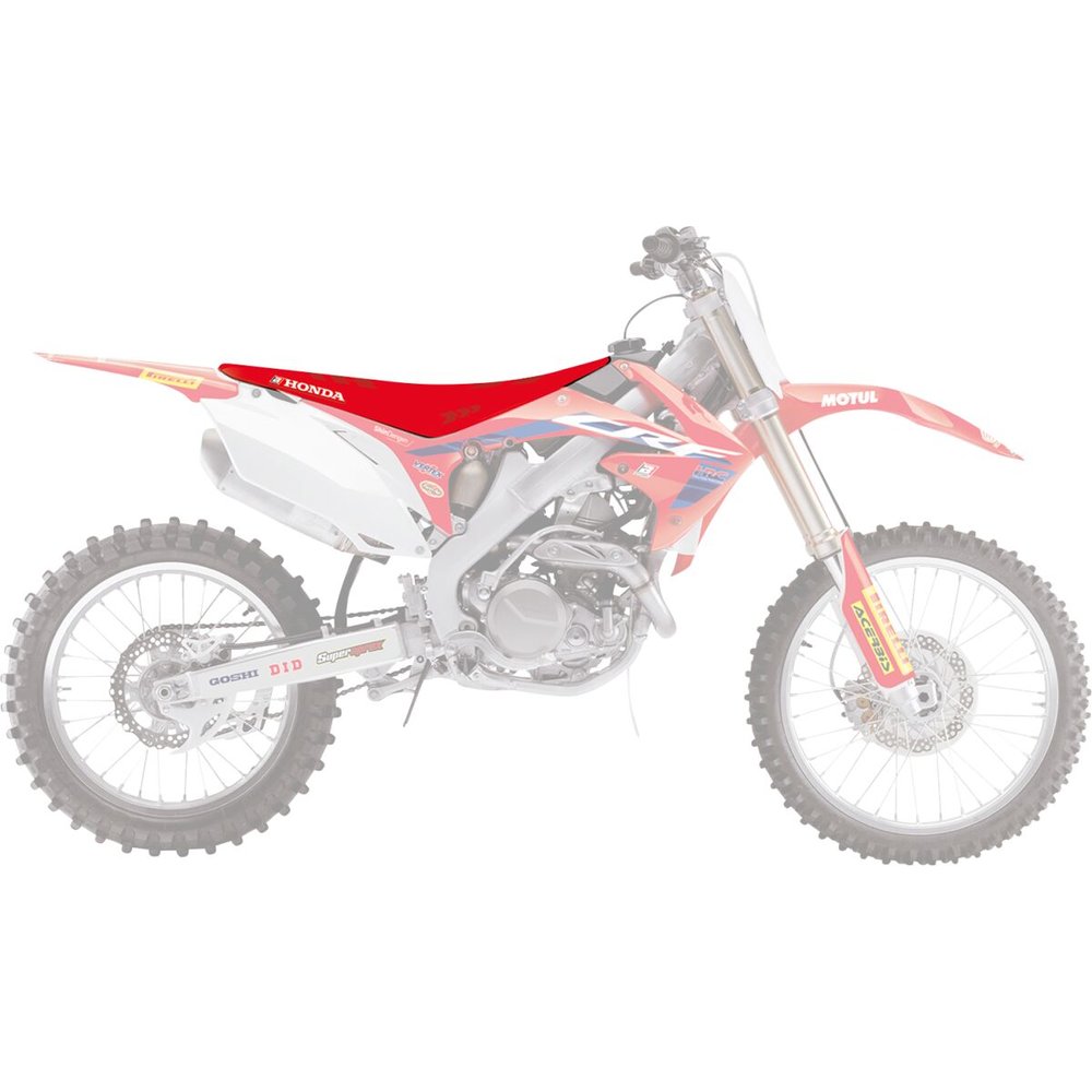 BLACKBIRD RACING Zebra-Sitzbankbezug Replica Honda HRC 22 BLACKBIRD RACING Zebra-Sitzbankbezug Replica Honda HRC 22