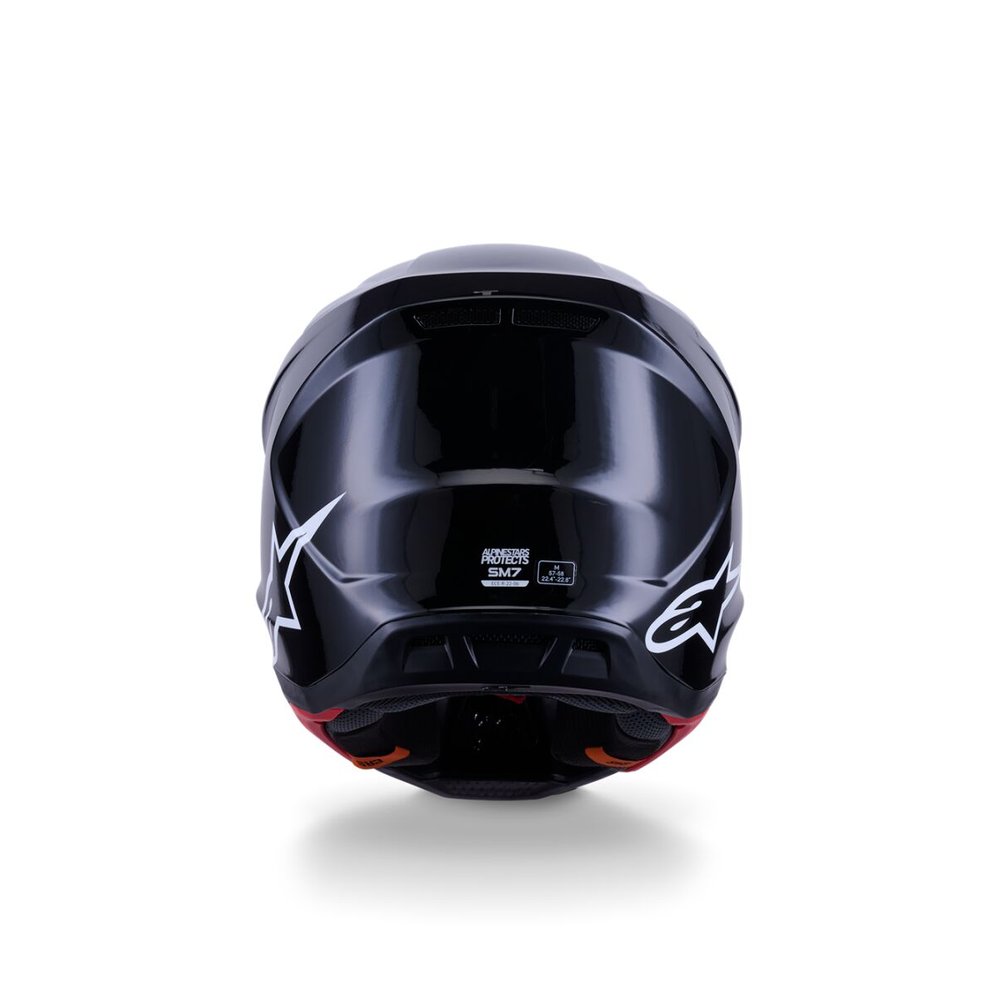 ALPINESTARS Supertech M7 Motocross Helm schwarz-glossy
