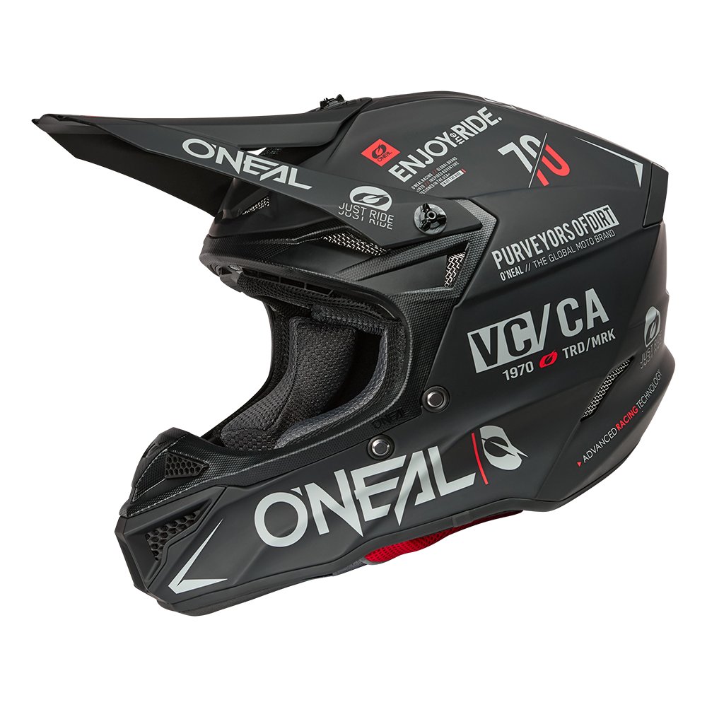 ONEAL 5SRS Polyacrylite Helm Brand schwarz/grau ONEAL 5SRS Polyacrylite Helm Brand schwarz/grau