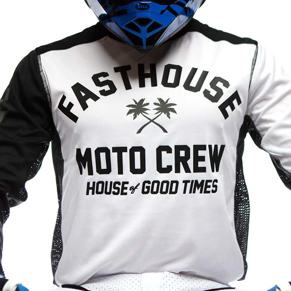 FASTHOUSE Grindhouse Haven Jersey weiss schwarz