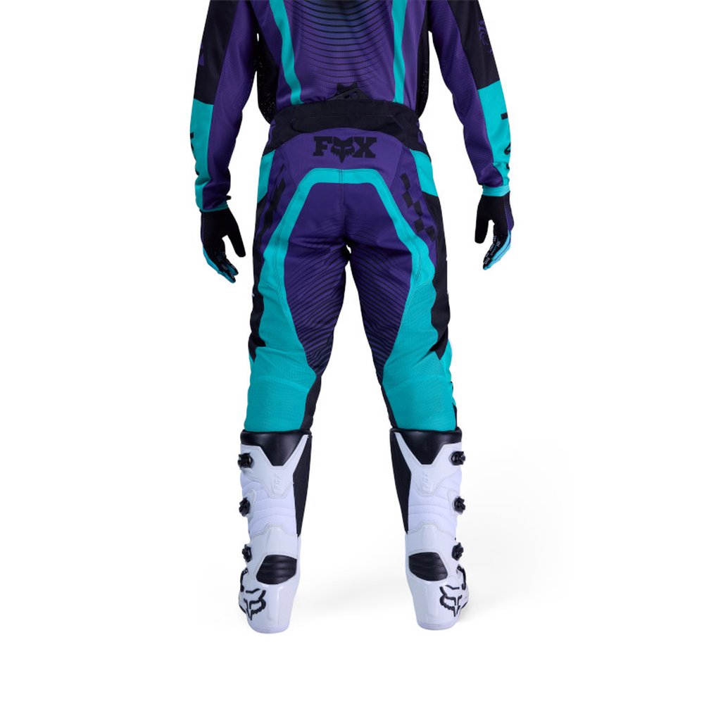 FOX 180 COLLECT PANT Motocross Hose Lila/Türkis