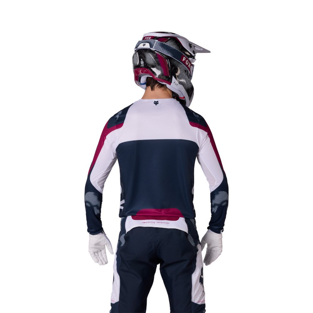 FOX FLEXAIR TACTILE JERSEY weiss