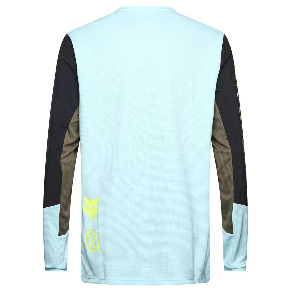 FOX DEFEND LS JERSEY ELEVATED langärmlig Hell Blau