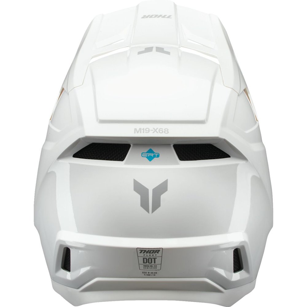 THOR Fleet Kinder Motocross Helm Whiteout weiss