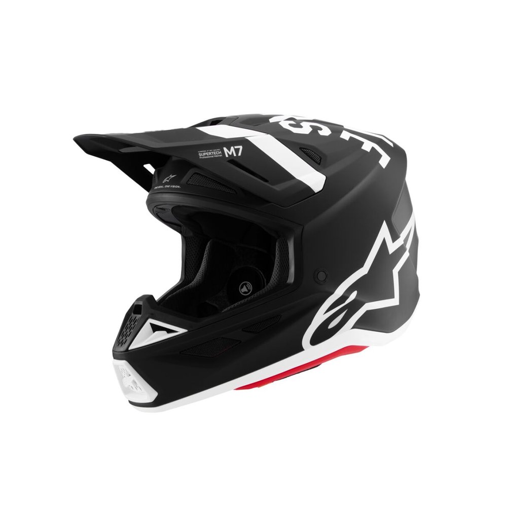 ALPINESTARS Supertech M7 Dasher Motocross Helm schwarz/weiss
