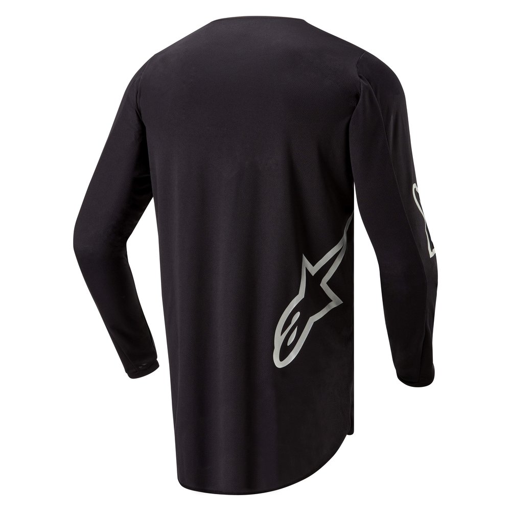ALPINESTARS Fluid Graph Jersey schwarz silber ALPINESTARS Fluid Graph Jersey schwarz silber