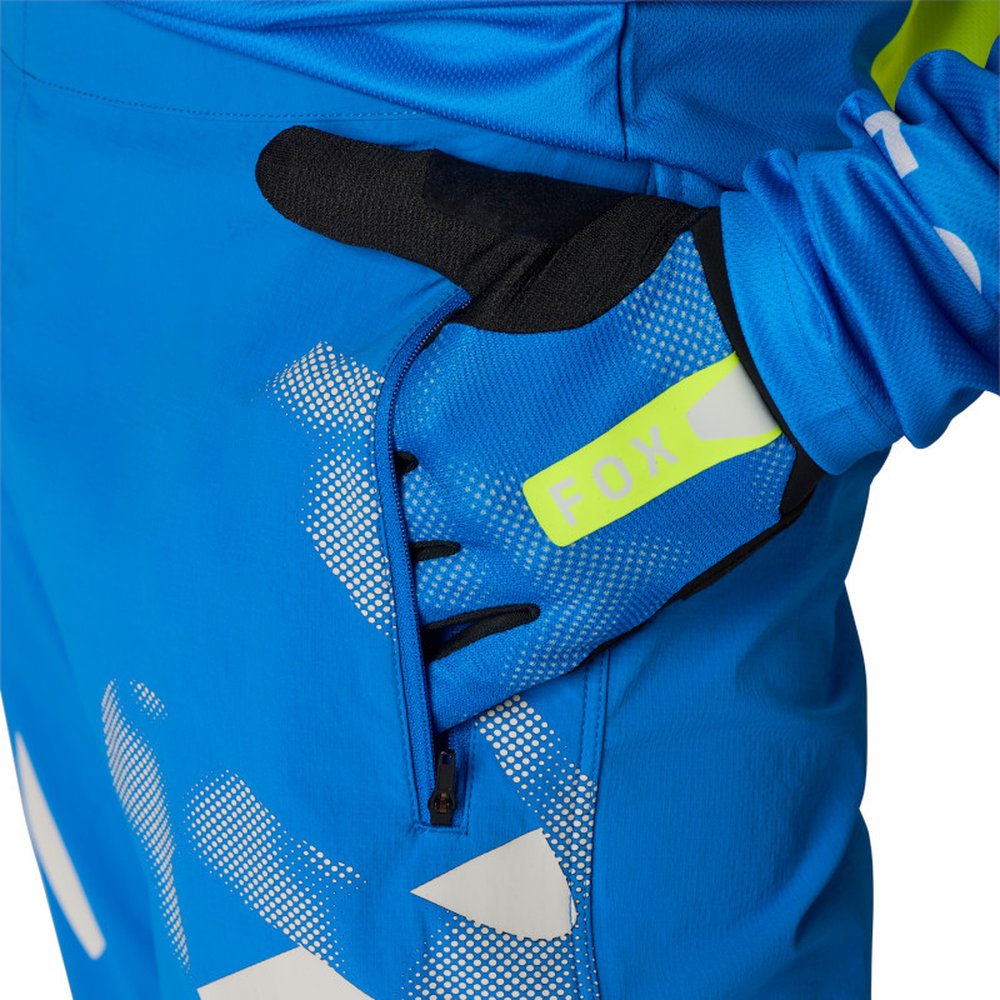 FOX RANGER PANT TACTILE lange MTB Hose Blau Jewel