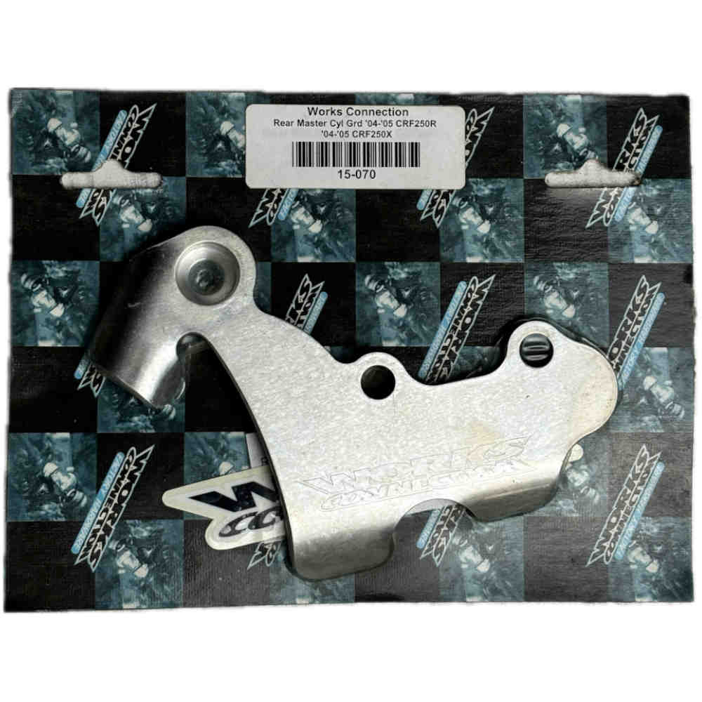 WORKS CONNECTION Rear Master Cyl Guard Honda CRF 250 R/X 04-05