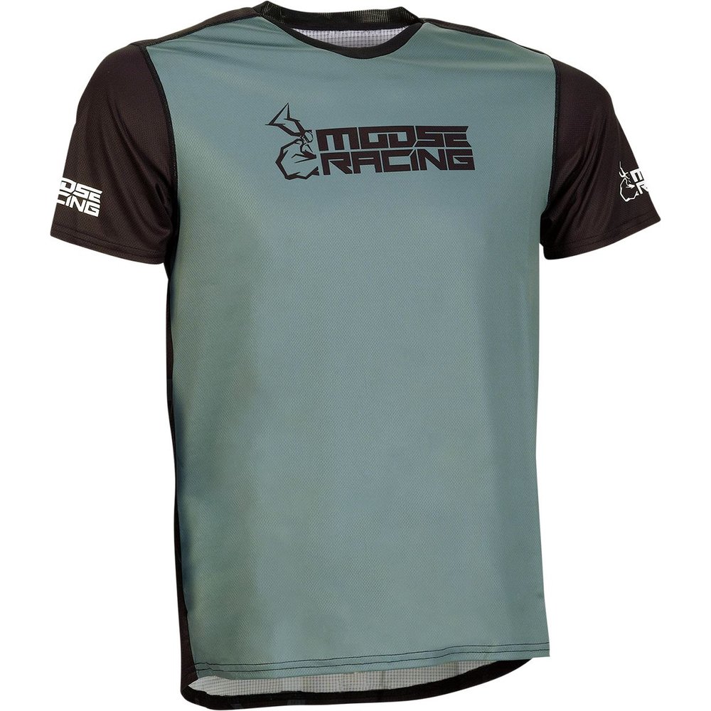 MOOSE RACING kurzärmliges MTB Jersey schwarz