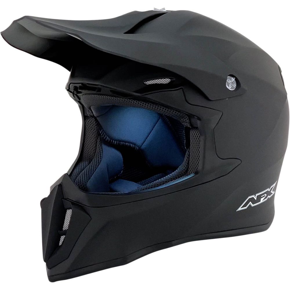 AFX FX-14 Motocross Helm matt schwarz