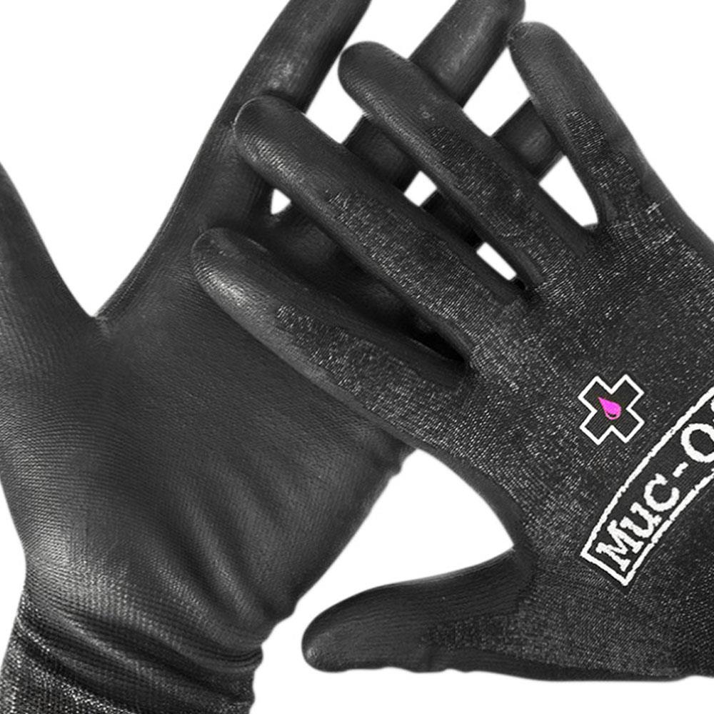 MUC-OFF Mechaniker Handschuhe schwarz