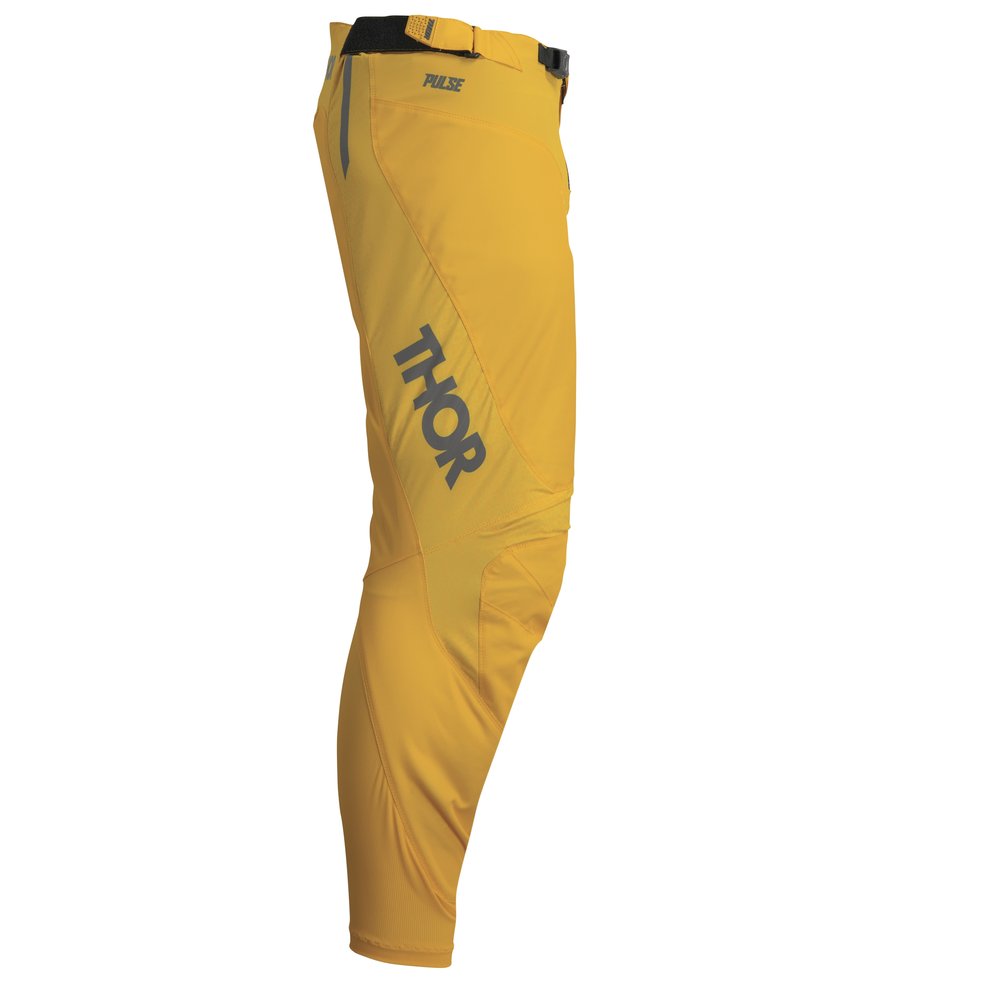 THOR Pulse Mono Motocross Hose grau gelb THOR Pulse Mono Motocross Hose grau gelb