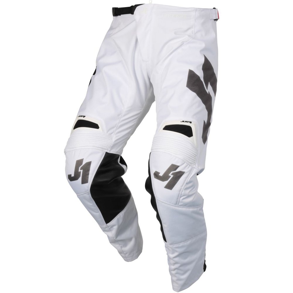 JUST1 J-Force Terra Kinder Motocross Hose weiss grau