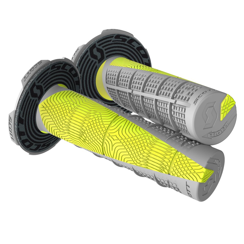 SCOTT Duece MX Griffe + Donuts grau neon gelb SCOTT Duece MX Griffe + Donuts grau neon gelb