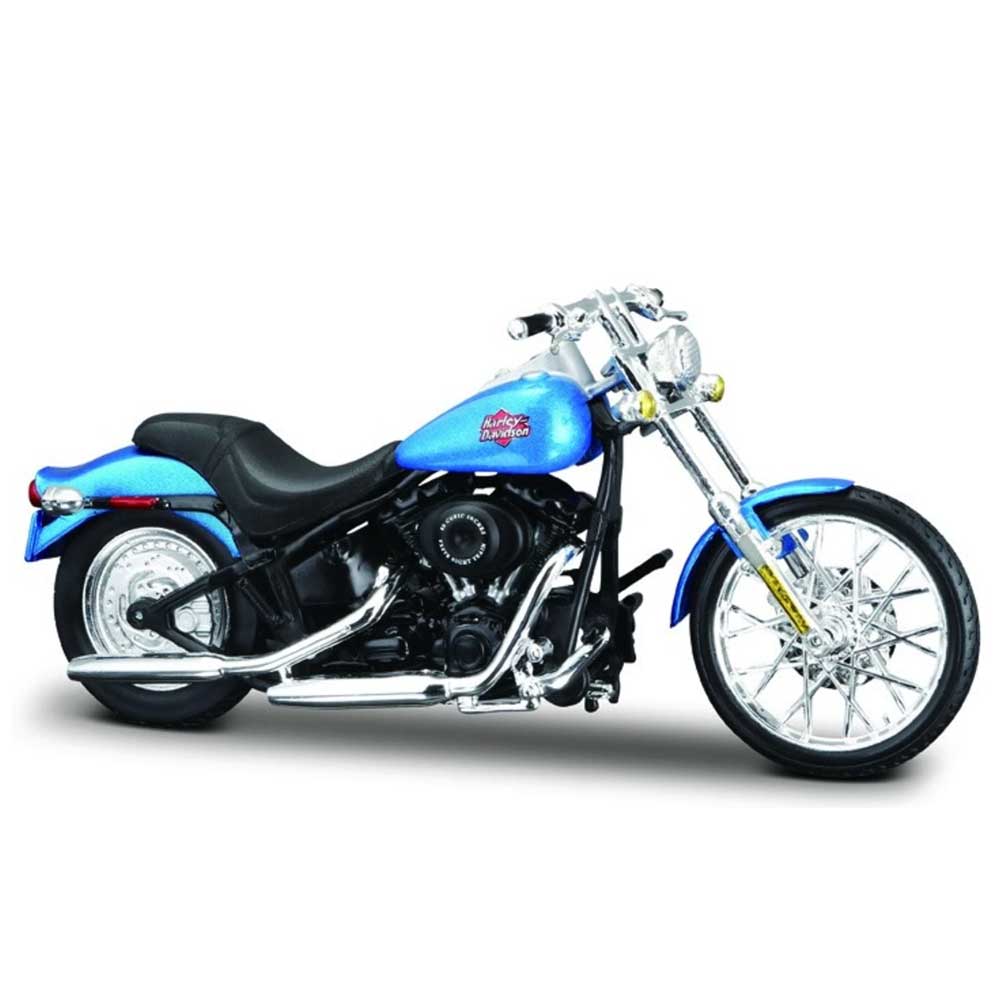 MAISTO Harley Davidson 2002 FXSTB Night Train Motorrad 1:18 Maßstab MAISTO Harley Davidson 2002 FXSTB Night Train Motorrad 1:18 Maßstab