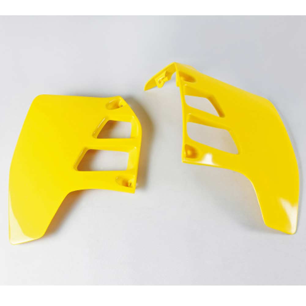 UFO SU02908-101 Kühlerabdeckungen für Suzuki RM 125 1989-1991 gelb