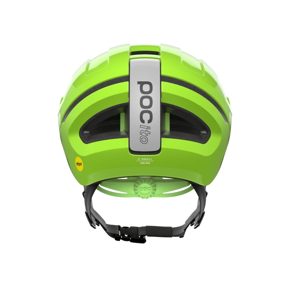 POC POCito Omne Mips Kinder MTB Helm fluorescent gelb/grün