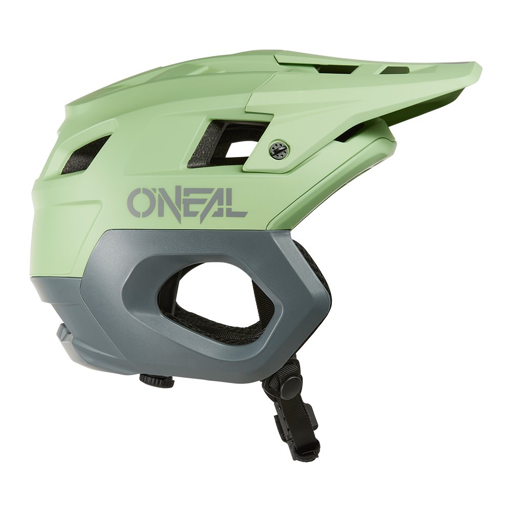 ONEAL Trapper MTB Helm Solid grün grau ONEAL Trapper MTB Helm Solid grün grau