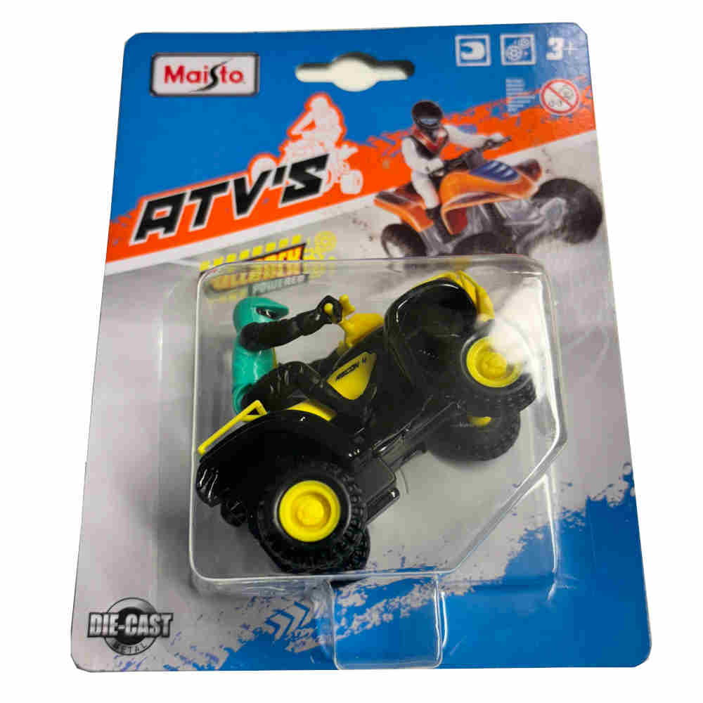 MAISTO ATV Pullback Quad türkis gelb