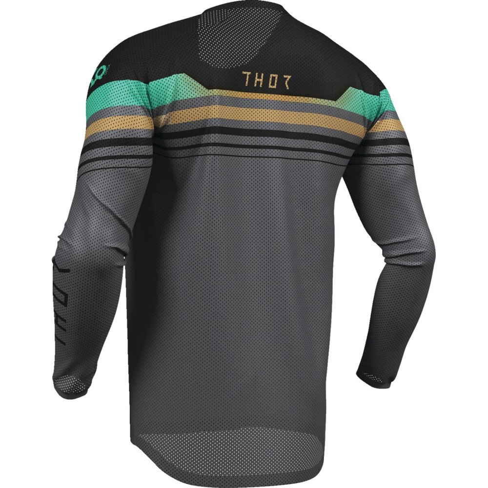 THOR Launchmode Raptor Air Vent Jersey schwarz/grau
