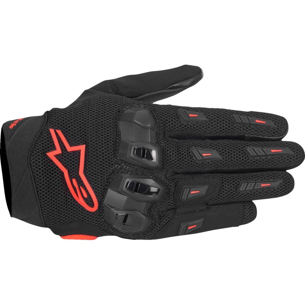 ALPINESTARS SP X 5 Air Motorrad Handschuhe schwarz neon rot ALPINESTARS SP X 5 Air Motorrad Handschuhe schwarz neon rot