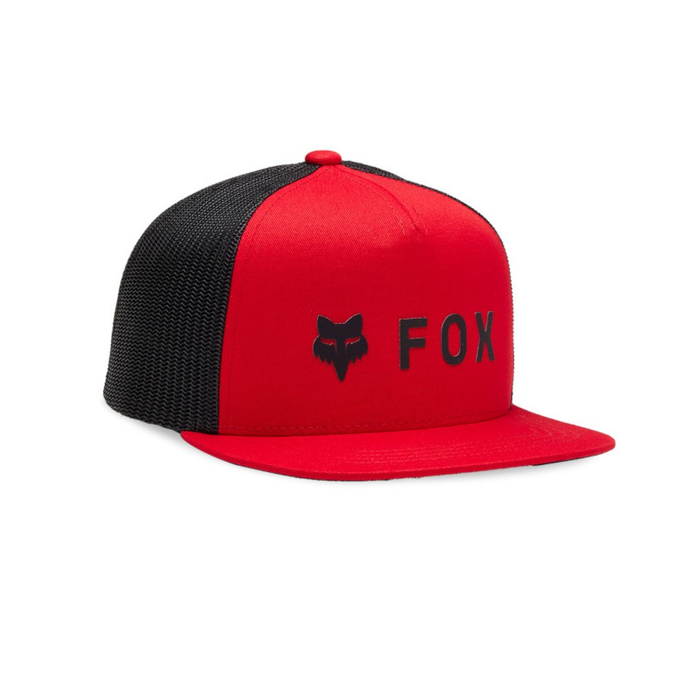 FOX YOUTH ABSOLUTE SB MESH HAT Kinder Kappe Flame Rot