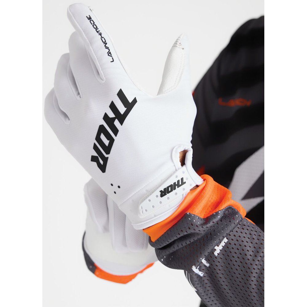 THOR Handschuhe Launchmode weiss THOR Handschuhe Launchmode weiss