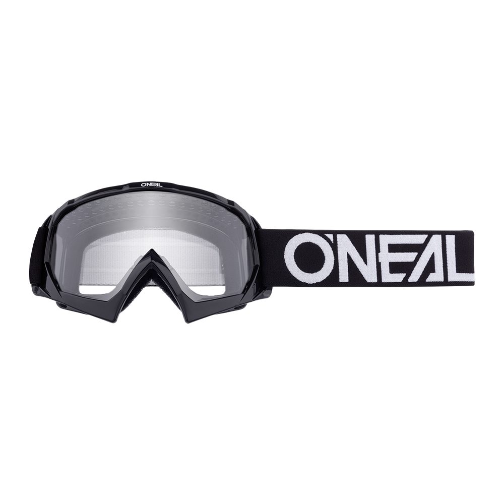 ONEAL B-10 Youth Solid MX MTB Kinder Brille schwarz weiss
