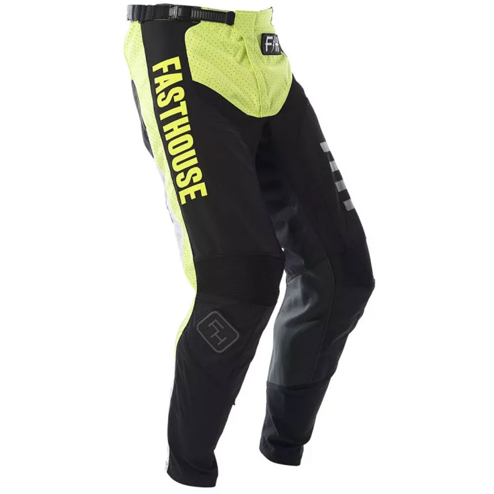 FASTHOUSE Speedstyle Motocross Hose gelb schwarz