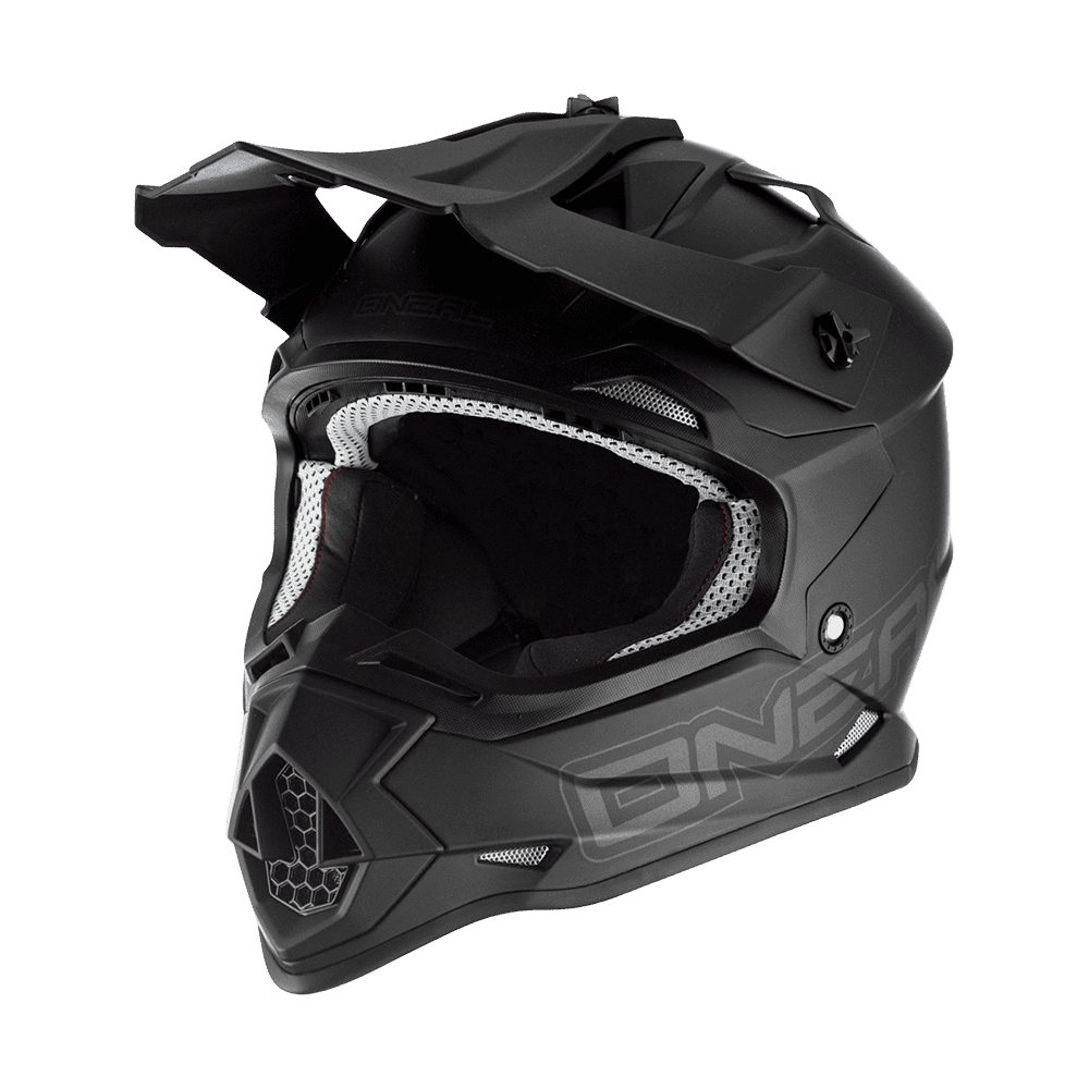 ONEAL 2RS Flat MX Helm schwarz