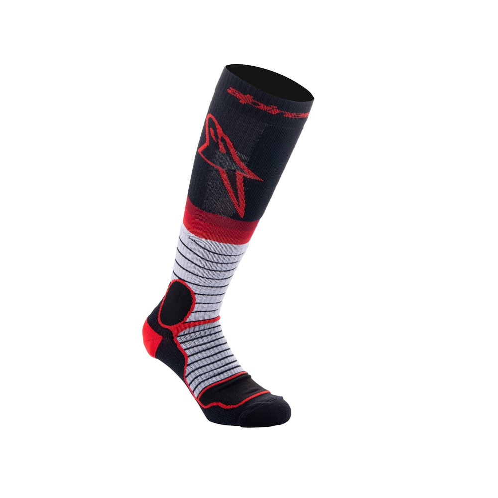 ALPINESTARS MX Pro Socken schwarz grau rot