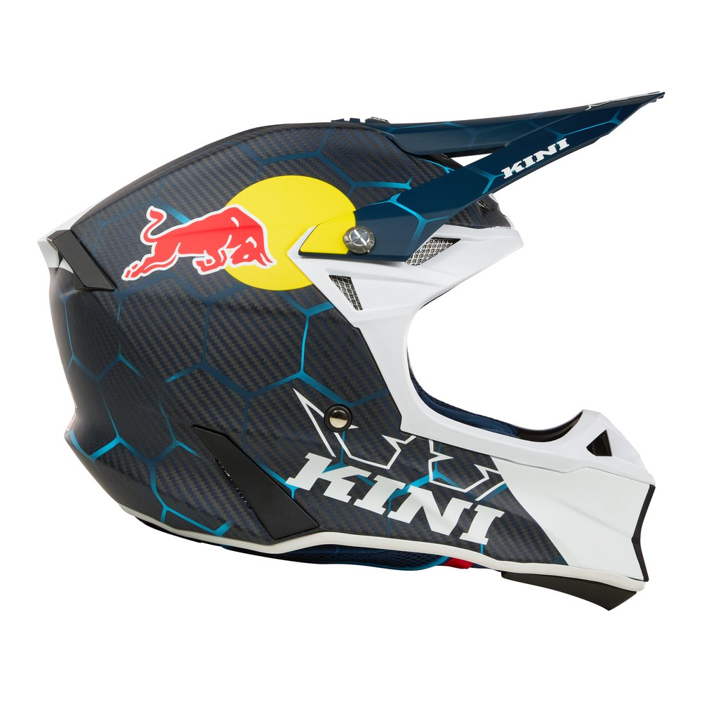 KINI RED BULL MXC2 Motocross Helm 2.0 blau/weiss