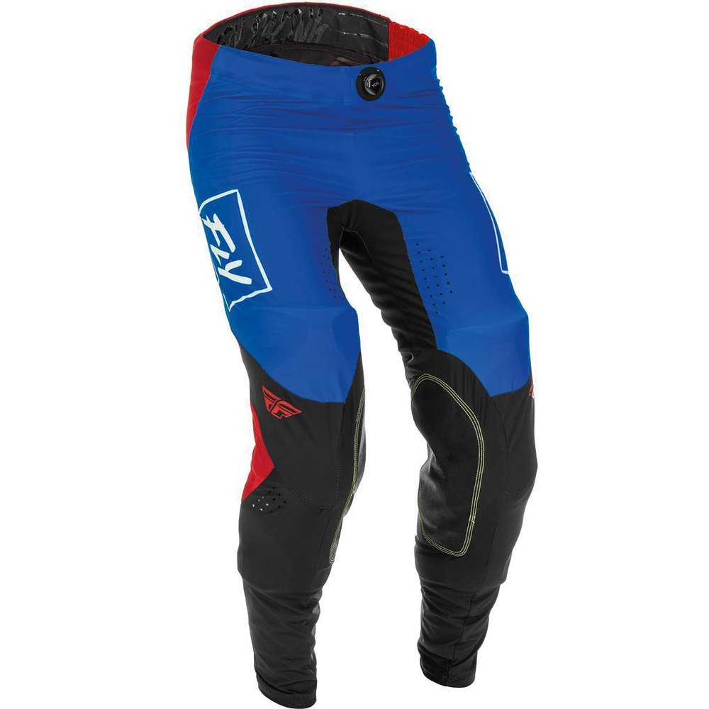 FLY Lite Motocross Hose rot weiss blau