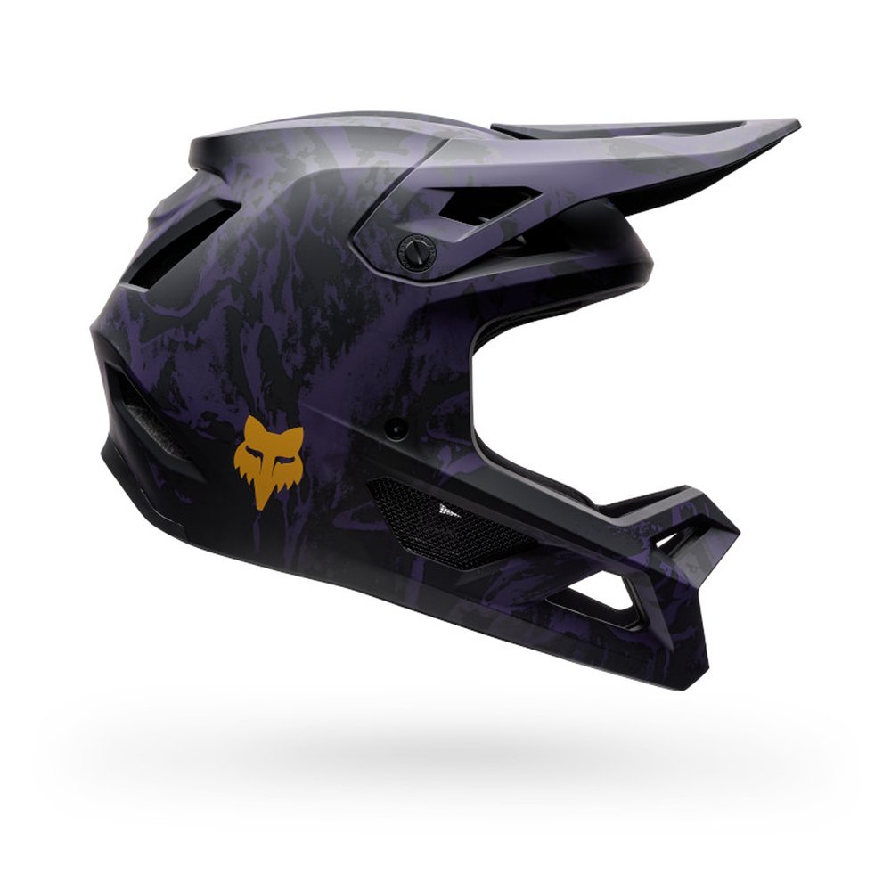 FOX YOUTH RAMPAGE IMAGE PRINT CPSC/CE Fullface MTB Helm für Kinder Plum