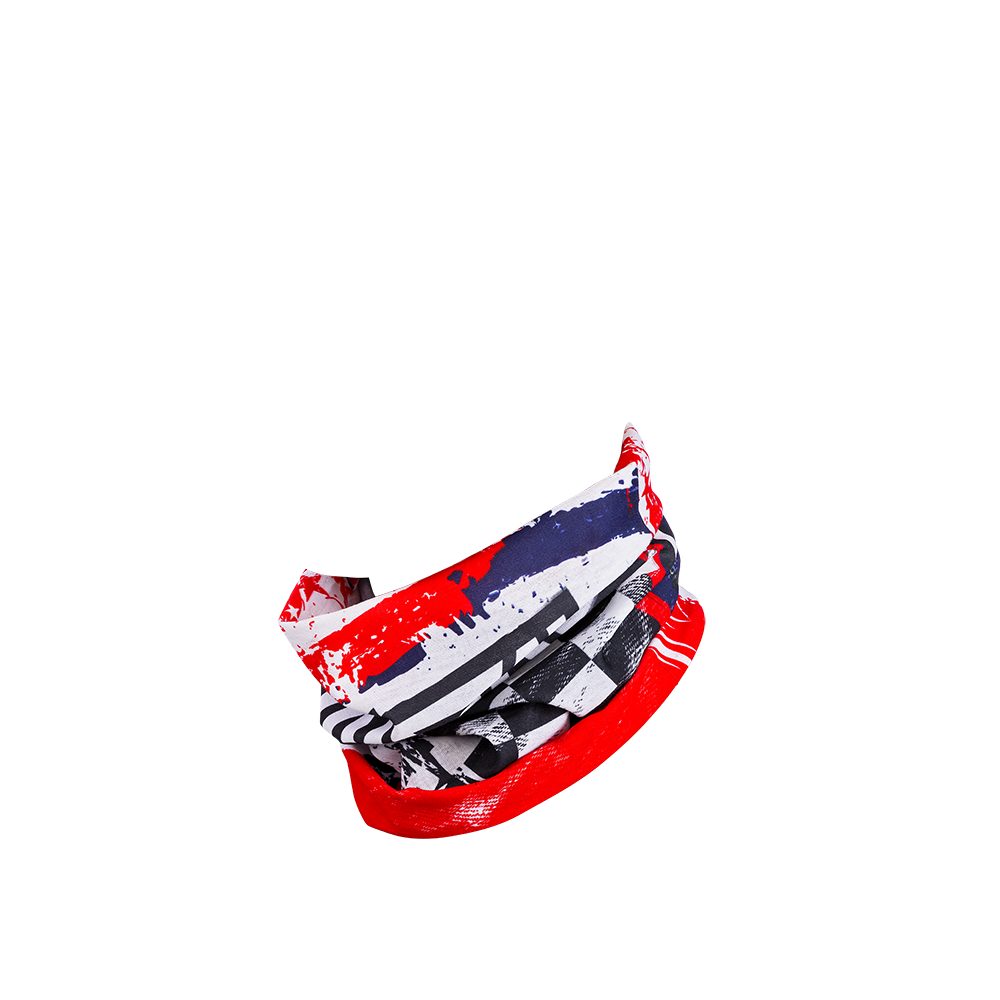 ONEAL USA Schlauchschal weiss blau rot ONEAL USA Schlauchschal weiss blau rot