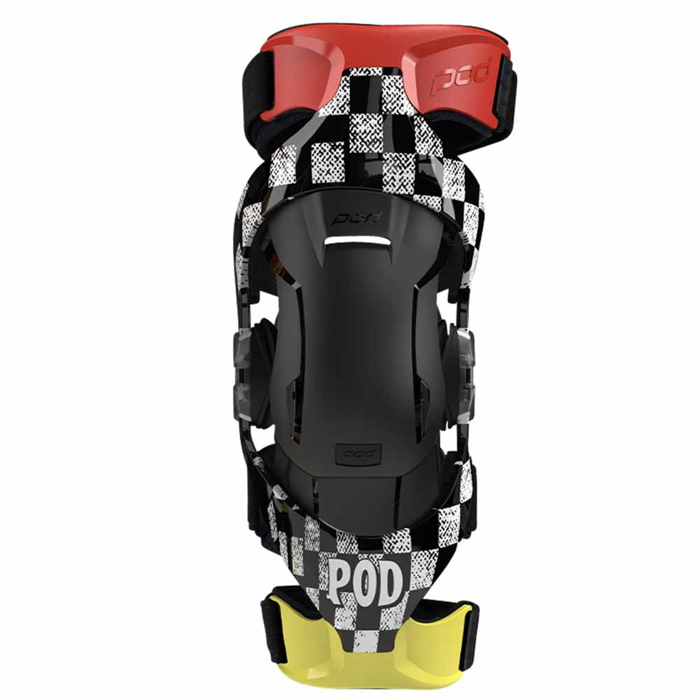 POD K4 2.0 AC9.2 Knieorthesen schwarz rot