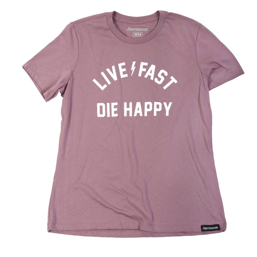 FASTHOUSE Die Happy Frauen T-Shirt orchid