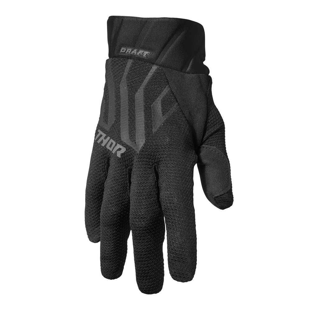 THOR Draft Motocross Handschuhe schwarz grau
