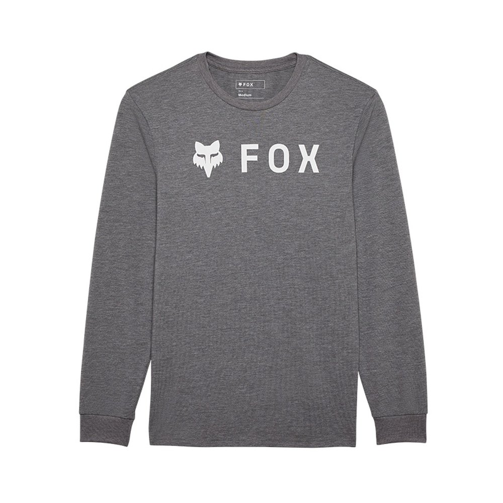 FOX ABSOLUTE LS TECH TEE Longsleeve Shirt langärmig Heather Graphite