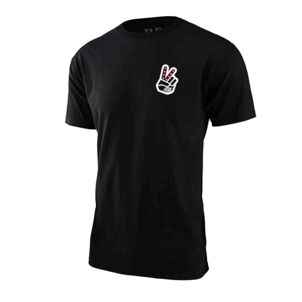 TROY LEE DESIGNS Peace Out T-Shirt schwarz TROY LEE DESIGNS Peace Out T-Shirt schwarz