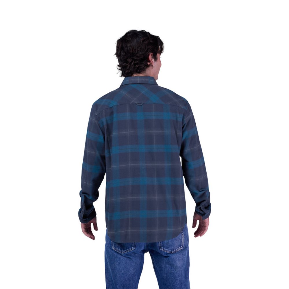 FOX SURVIVALIST CORE FLANNEL LS Hemd Midnight