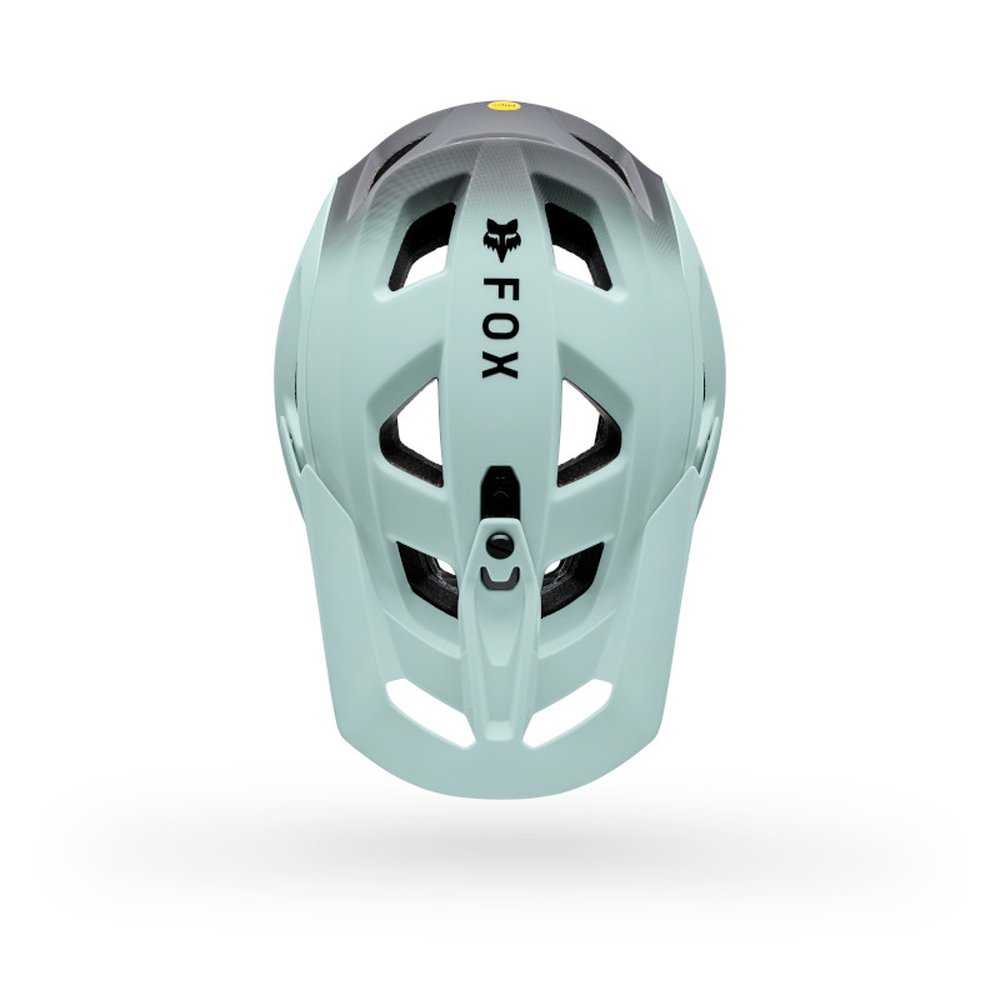 FOX SPEEDFRAME PRO BACKFADE CE Halbschale MTB Helm Frost