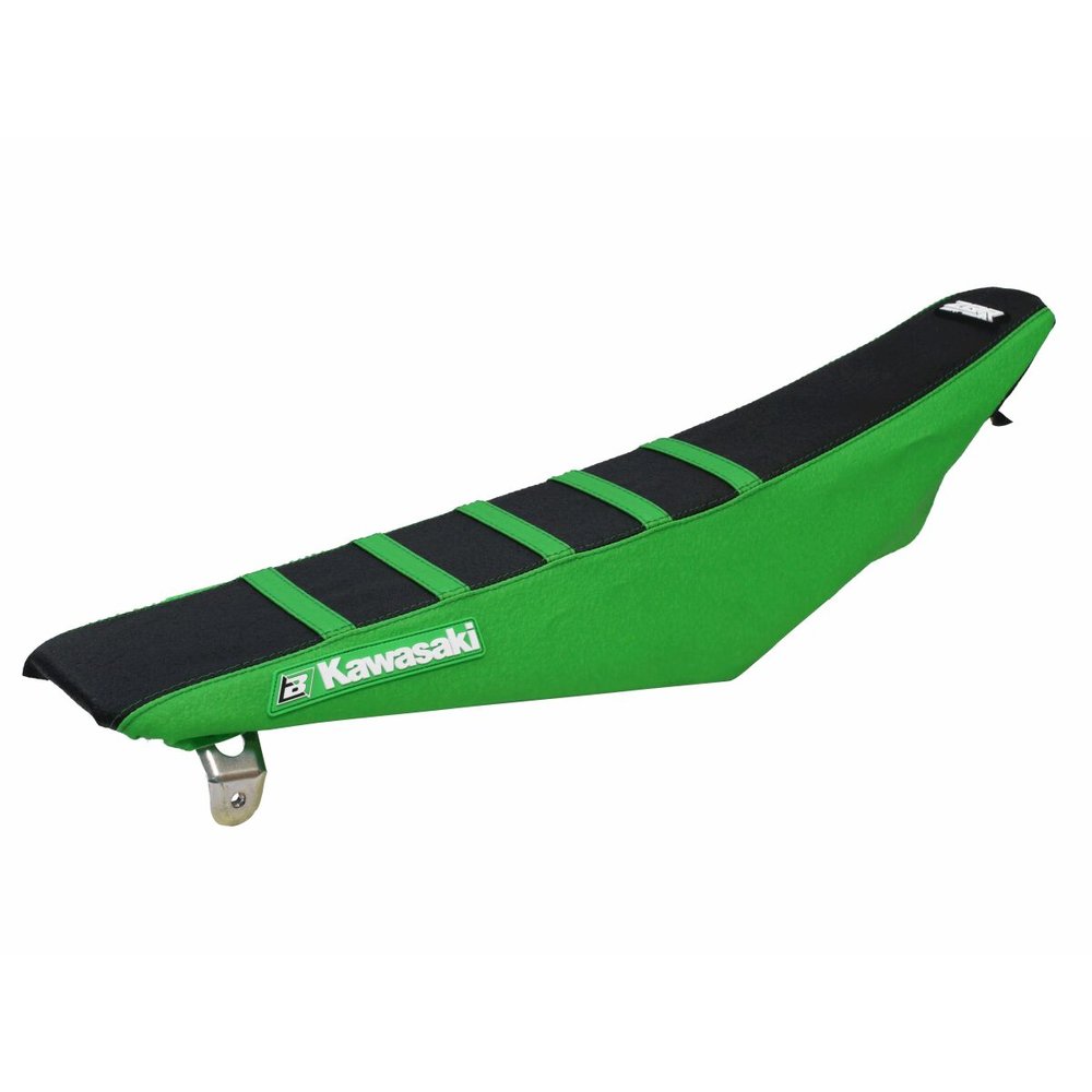 BLACKBIRD RACING Zebra-Sitzbankbezug Kawasaki KXF schwarz/grün