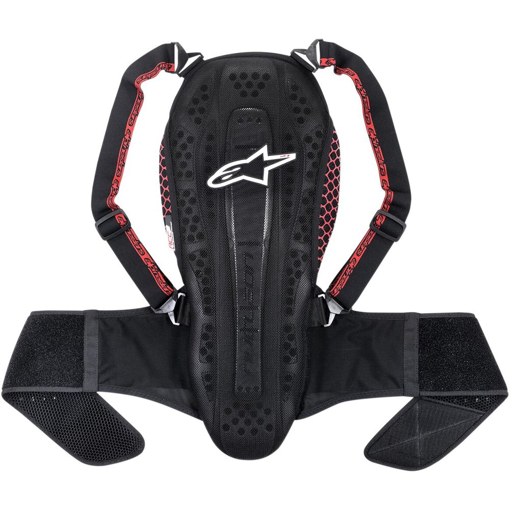 ALPINESTARS Nucleon KR-2 Rückenprotektor schwarz rot