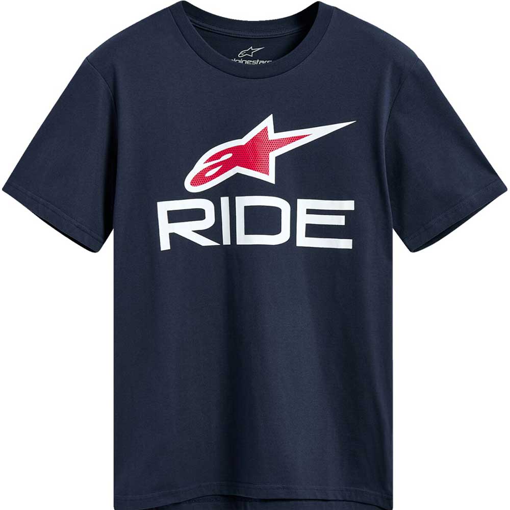 ALPINESTARS T-Shirt CSF RIDE 4.0 navy blau/weiss