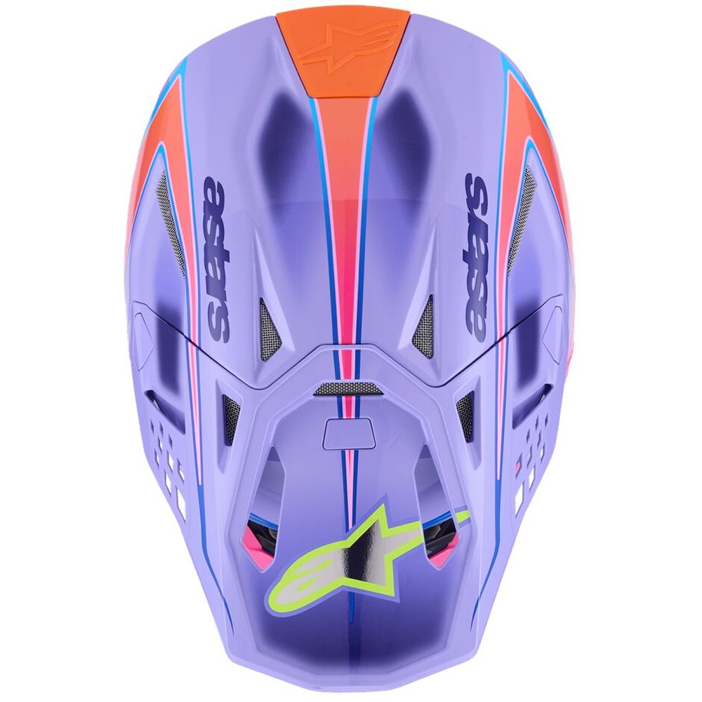 ALPINESTARS Supertech M10 Jett Lawrence Motocross Helm lila/pink ALPINESTARS Supertech M10 Jett Lawrence Motocross Helm lila/pink