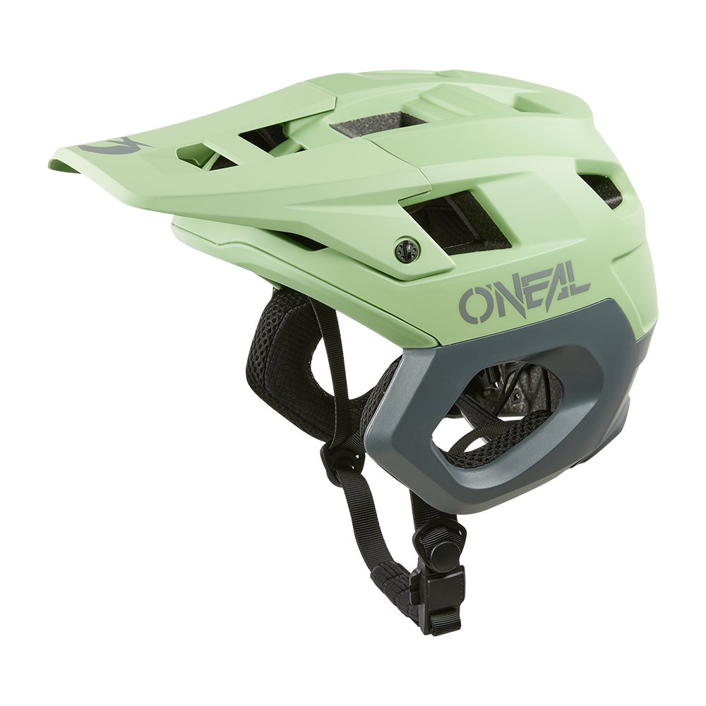 ONEAL Trapper MTB Helm Solid grün grau ONEAL Trapper MTB Helm Solid grün grau