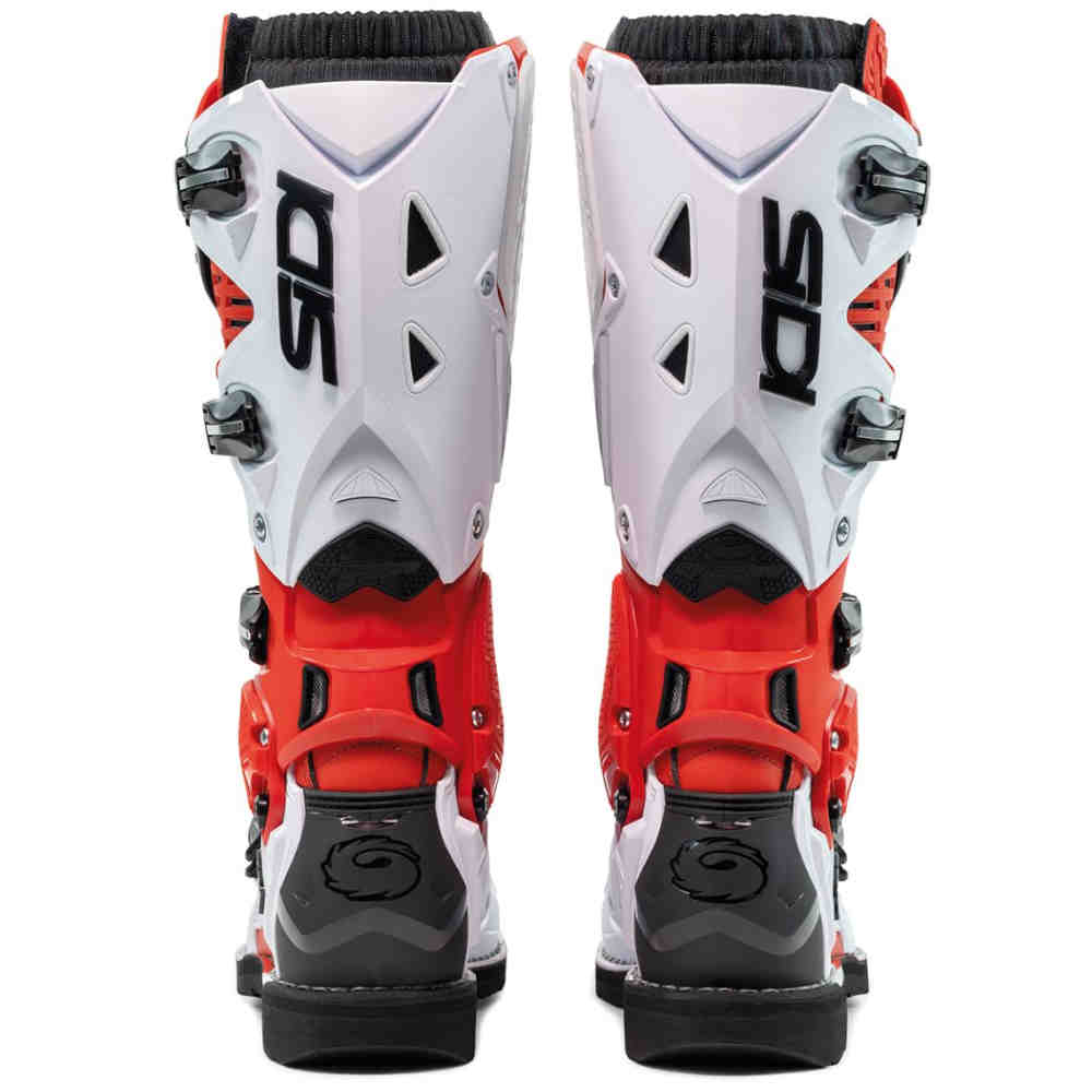 SIDI Crossfire 3 Motocross Stiefel rot weiss SIDI Crossfire 3 Motocross Stiefel rot weiss