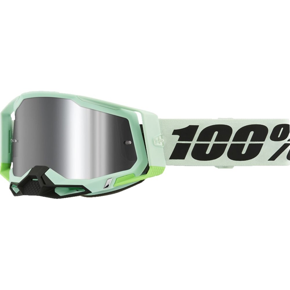 100% Racecraft 2 Brille Palomar silber verspiegelt