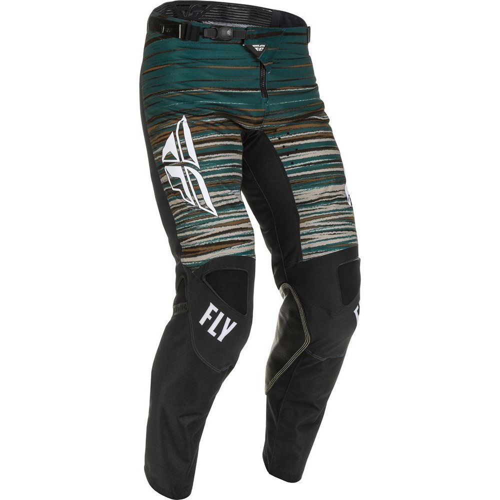 FLY Kinetic Wave Motocross Hose schwarz rum FLY Kinetic Wave Motocross Hose schwarz rum